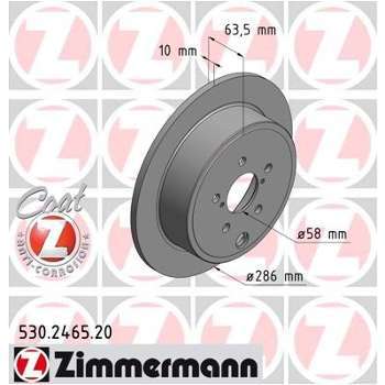 Pneu ZIMMERMANN - Disque de frein (Composition Emballage) Pneu ZIMMERMANN - Disque de
