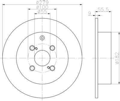 Pneu TEXTAR - Disque de frein (Composition Emballage) Pneu TEXTAR - Disque de frein