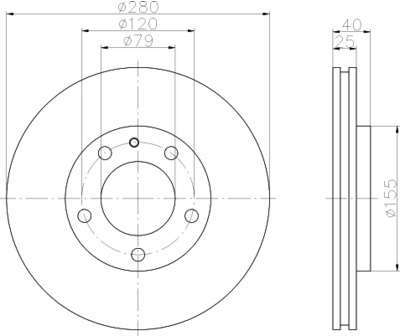 Pneu TEXTAR - Disque de frein (Composition Emballage) Pneu TEXTAR - Disque de frein