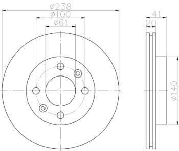Pneu TEXTAR - Disque de frein (Composition Emballage) Pneu TEXTAR - Disque de frein
