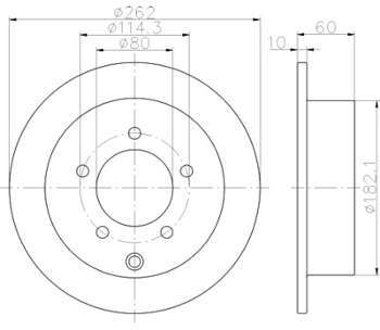 Pneu TEXTAR - Disque de frein (Composition Emballage) Pneu TEXTAR - Disque de frein