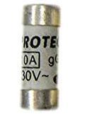 10 fusibles avec voyant 10 A - 8,5 x 31,5