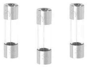 FUSIBLE VERRE FUS. RAP. DIAMETRE 5MM-LONGUEUR 20MM