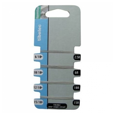 Fil pour fusible de coupe-circuit - TIBELEC