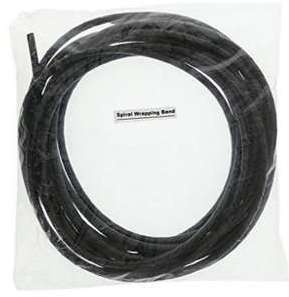 GAINE SPIRALE Cache cable 10 m NOIR