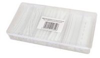 100 gaines thermo-rétractable - transparent
