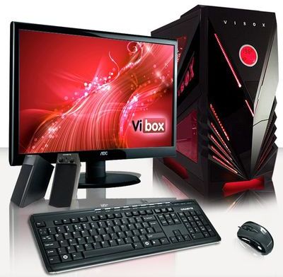 VIBOX Vision 2 PC Gamer - 3.9GHz AMD Dual Core, Ga