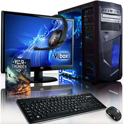 VIBOX Vision 2SL PC Gamer - 3.9GHz AMD Dual Core,