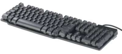 Clavier Gaming semi-mécanique USB étanche et rétroéclairé Clavier Gaming semi-mécanique