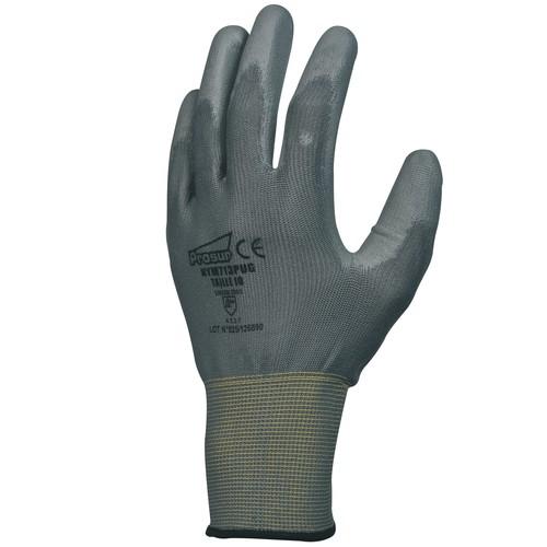 Gant nylon enduit Polyuréthane Gris Taille 10 Gant nylon enduit Polyuréthane