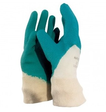 Gants enduit latex vert Outibat - Taille 8