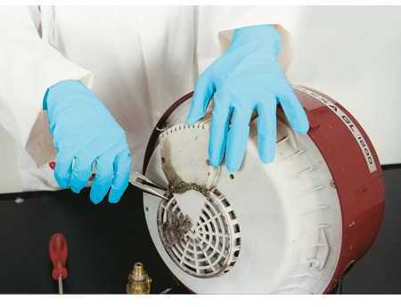 Gants nitrile bleu non poudré économique - Gants nitrile Gants nitrile bleu non poudré