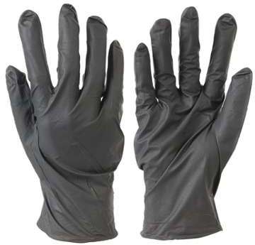 Pack de 100 gants nitrile sans poudre jetables - N