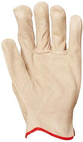 Gant de maitrise tout croûte de vachette poignet élastique Gant de maitrise tout croûte