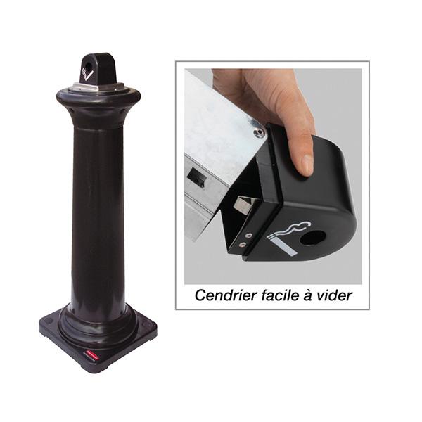 Cendrier extérieur sur pied RUBBERMAID - Cendrier