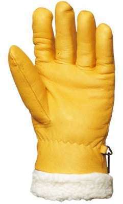 Gant fourré d hiver cuir vachette pleine fleur Islande Gant fourré d hiver cuir vachette