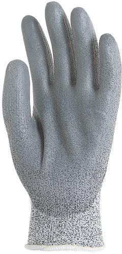 Gant anti-coupure paume enduite PU gris taille 10 Gant anti-coupure paume enduite