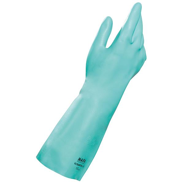 Gants longs nitrile Spécial Chimie - Gants nitrile