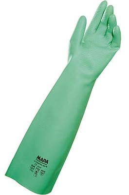 Gants très longs nitrile Spécial Chimie - Gants tr