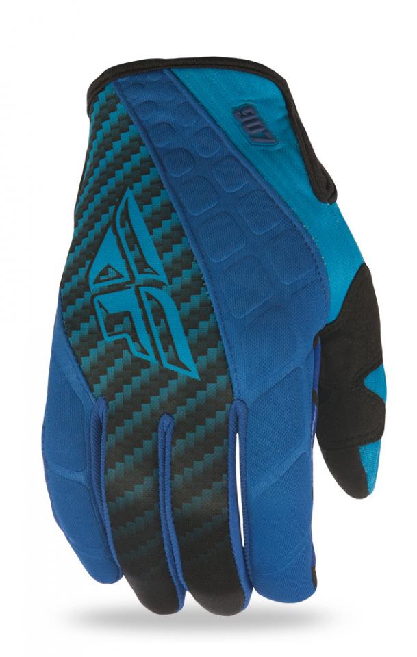 Gants cross Hiver Fly racing 907 bleu noir 2016