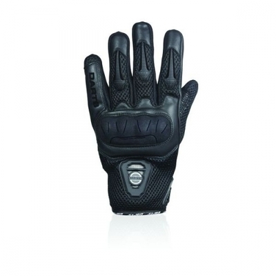 Gants moto été femme homologués Darts Leader Noir
