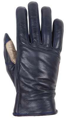 GANTS HELSTONS STELLA ETE FEMME CUIR SOFT BLEU-BEI