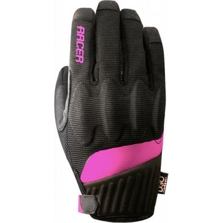 Gants Racer Lady Roca Noir Rose