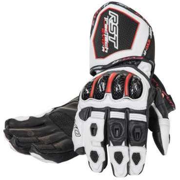 Gants rst tractech race ce cuir été blanc