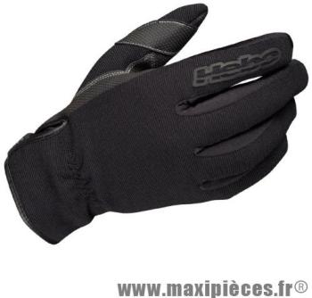 Déstockage ! gants couleur noir HEBO Summer free t