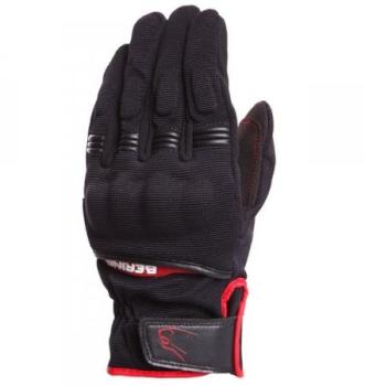Gants Bering Fletcher Noir Rouge
