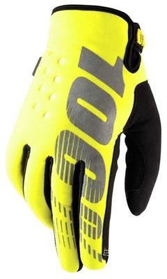 Gants Cross 100% Hiver Brisker Cold Weather Yellow