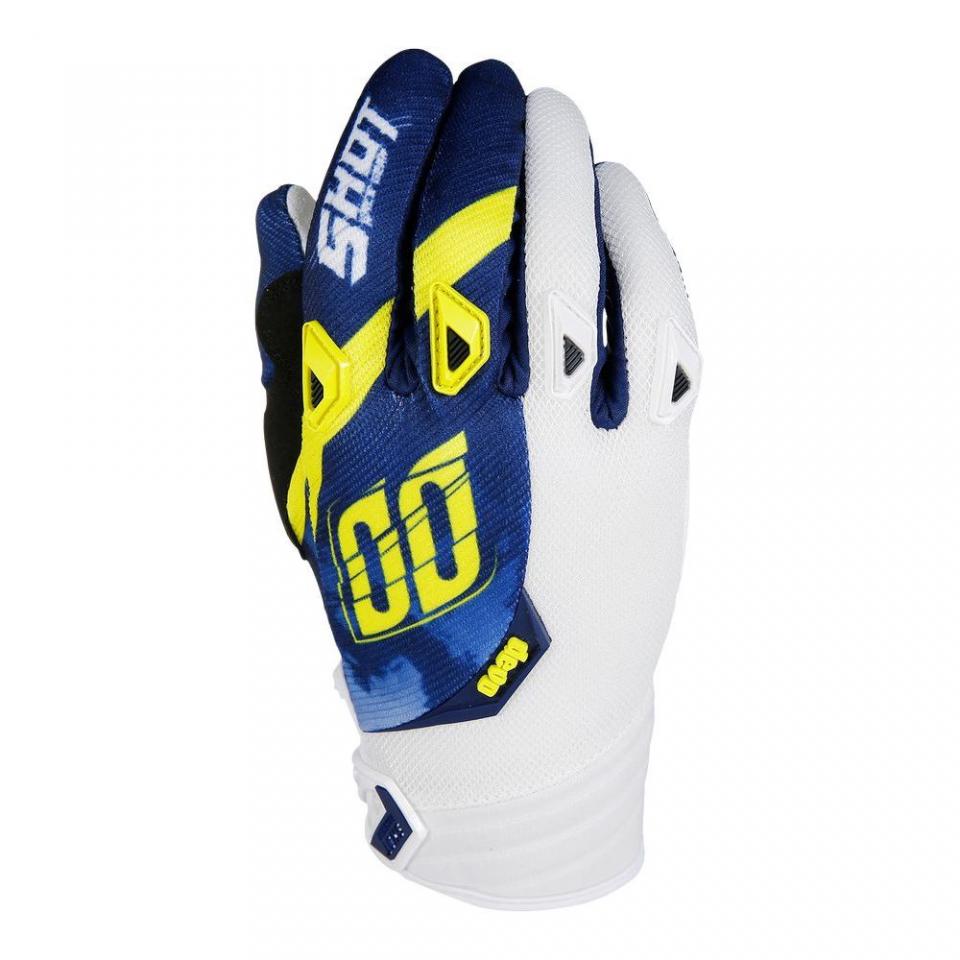 Gants cross Shot Devo Squad bleu jaune 2017