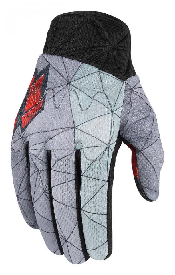 Gants moto icon 2016 anthem blender rouge