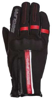 Gants Segura Harding Noir Blanc Rouge
