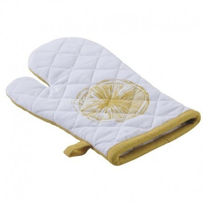 Gants De Cuisine Citron En Coton - Aubry Gaspard -