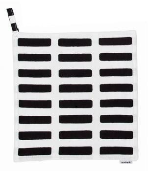 Artek Siena - Lot de 2 maniques - blanc/noir/21,5x