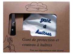 Coffret Gant à huître + couteau Lancette