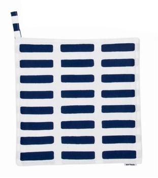 Artek Siena - Lot de 2 maniques - blanc/bleu/21,5x