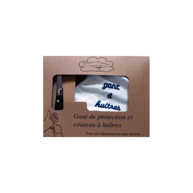 Coffret Gant à huître + couteau Lancette