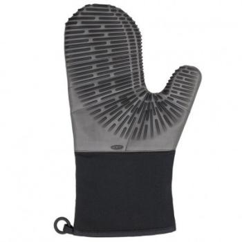 Gant de cuisine isolant tissu et silicone