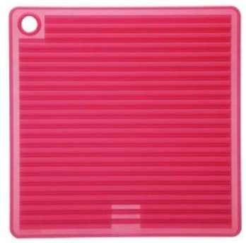 Manique Carrée Silicone Rouge