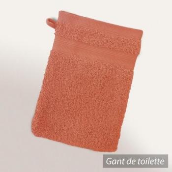 Gant de toilette 16x21 cm ROYAL CRESENT Rouge Terr