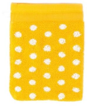 Gant de toilette 16x21 cm GRAPHIC DOTS Jaune 550 g