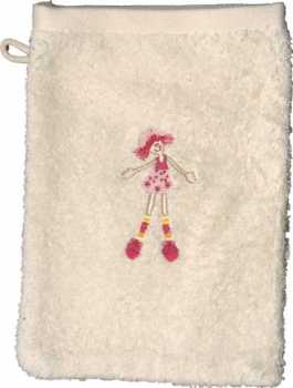 Gant de toilette enfant 16X22cm Brodé 500gr/m² PRI