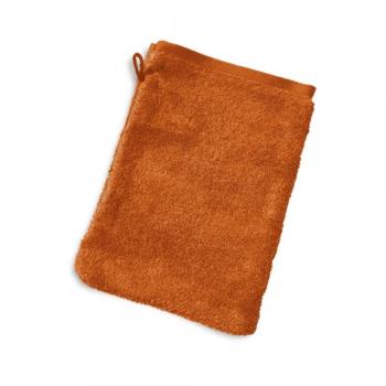 Gant de toilette 16x21 cm PURE Orange Safran 550 g