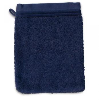Gant de toilette 16x21 cm JULIET Bleu 520 g/m2