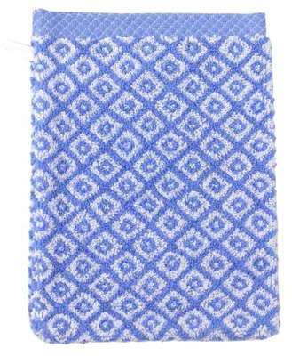 Gant de toilette 16x21 cm SHIBORI mosaic Bleu 500 g Gant de toilette 16x21 cm