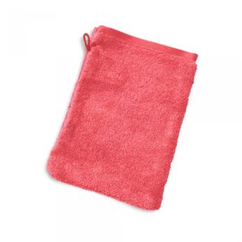Gant de toilette 16x21 cm PURE Fraise 550 g/m2