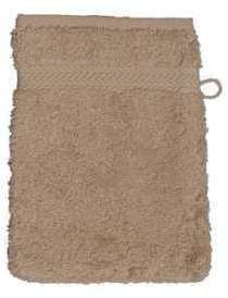 Gant de toilette 15x21 cm couleur taupe Gant de toilette 15x21 cm