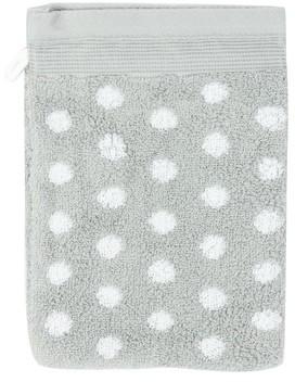 Gant de toilette 16x21 cm GRAPHIC DOTS Gris 550 g/
